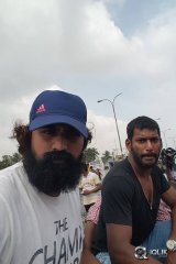 Celebs at Chennai Flood Relief Activities